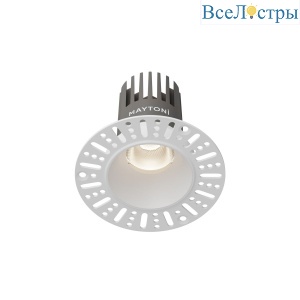 Встраиваемый светильник Maytoni Technical Dip DL124-10W-4K-TRS-W