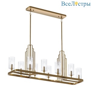 Подвесная люстра Kichler Kimrose QN-KIMROSE10-BNB