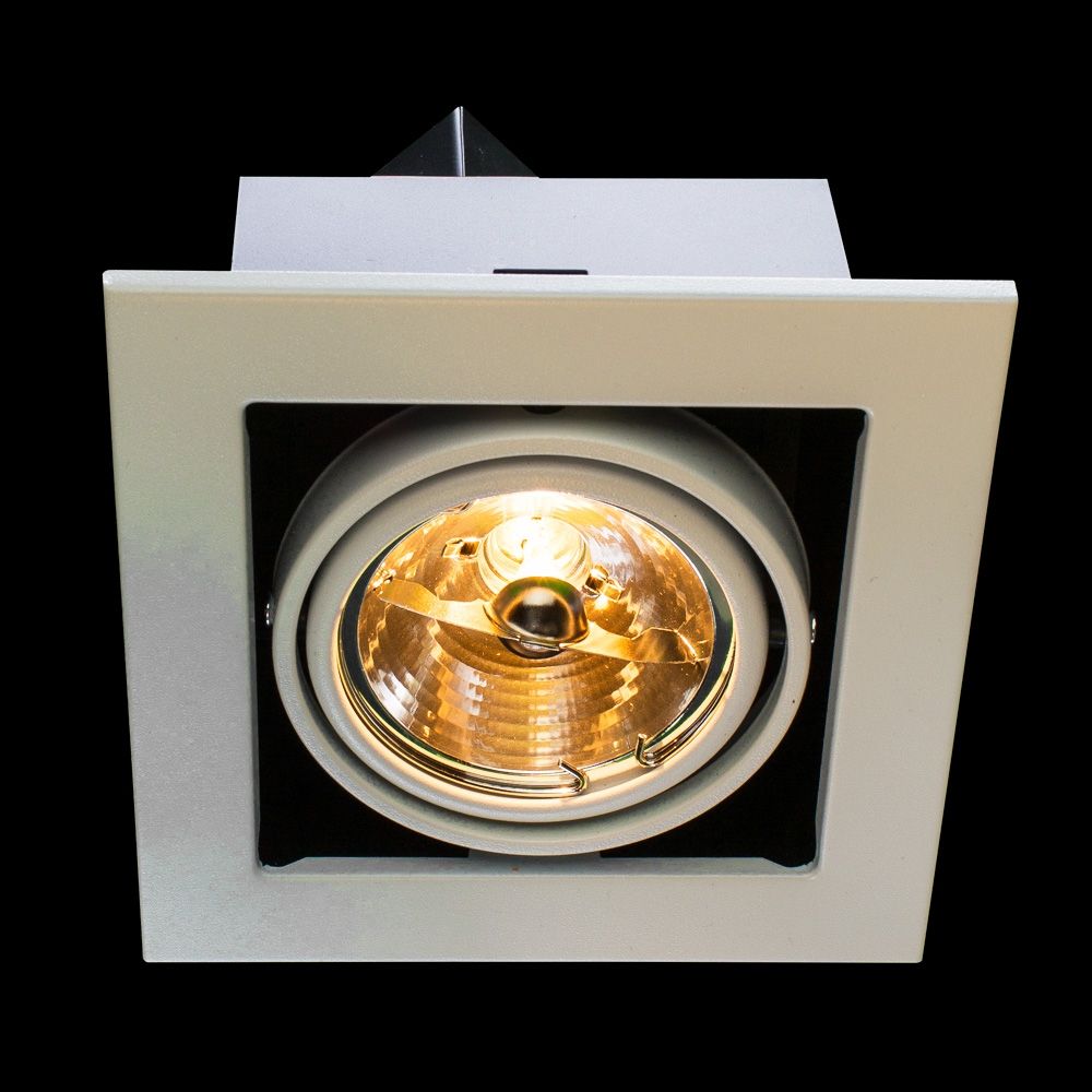 встраиваемый светильник arte lamp technika a5930pl-1wh