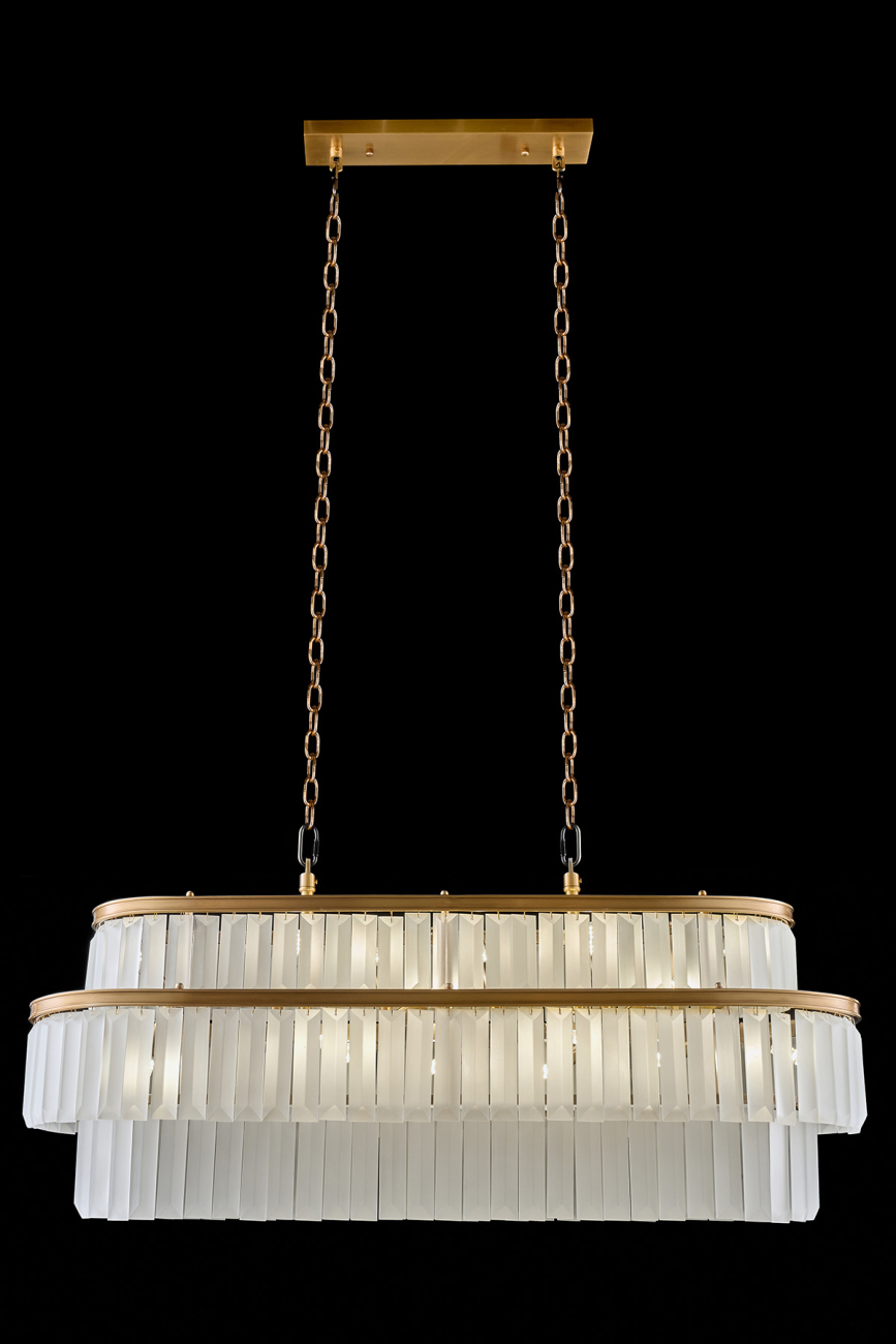 подвесная люстра mia le3014/1000l brass