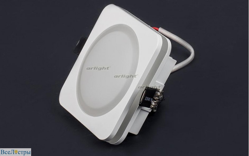 встраиваемый светильник arlight ltd-96x96sol-10w day white 4000k 017634