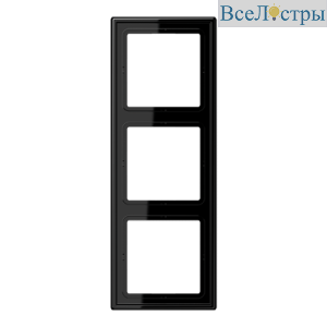 Рамка трехместная Jung LS983SW