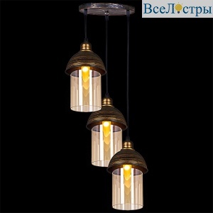 Подвесной светильник Reluce 03356-0.4-03 BK+GD