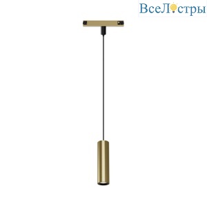 Трековый однофазный светильник Denkirs Shine spot DK5744-SB