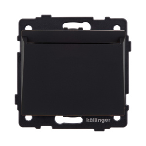 Карточный выключатель механический, черный матовый Kollinger REA-041BM для Aspekt, Eleganz, Reflex