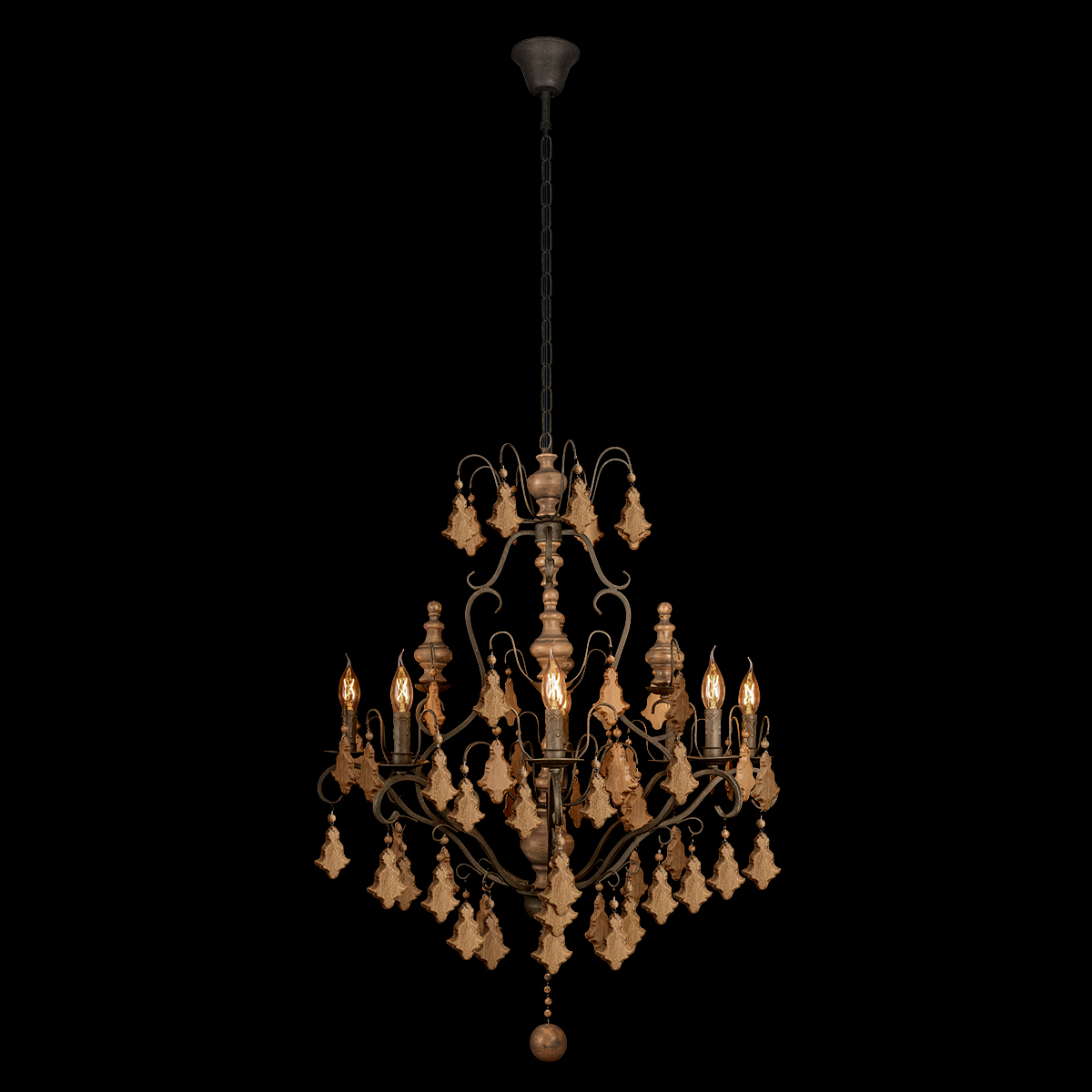 подвесная люстра loft it chateau 10559/8