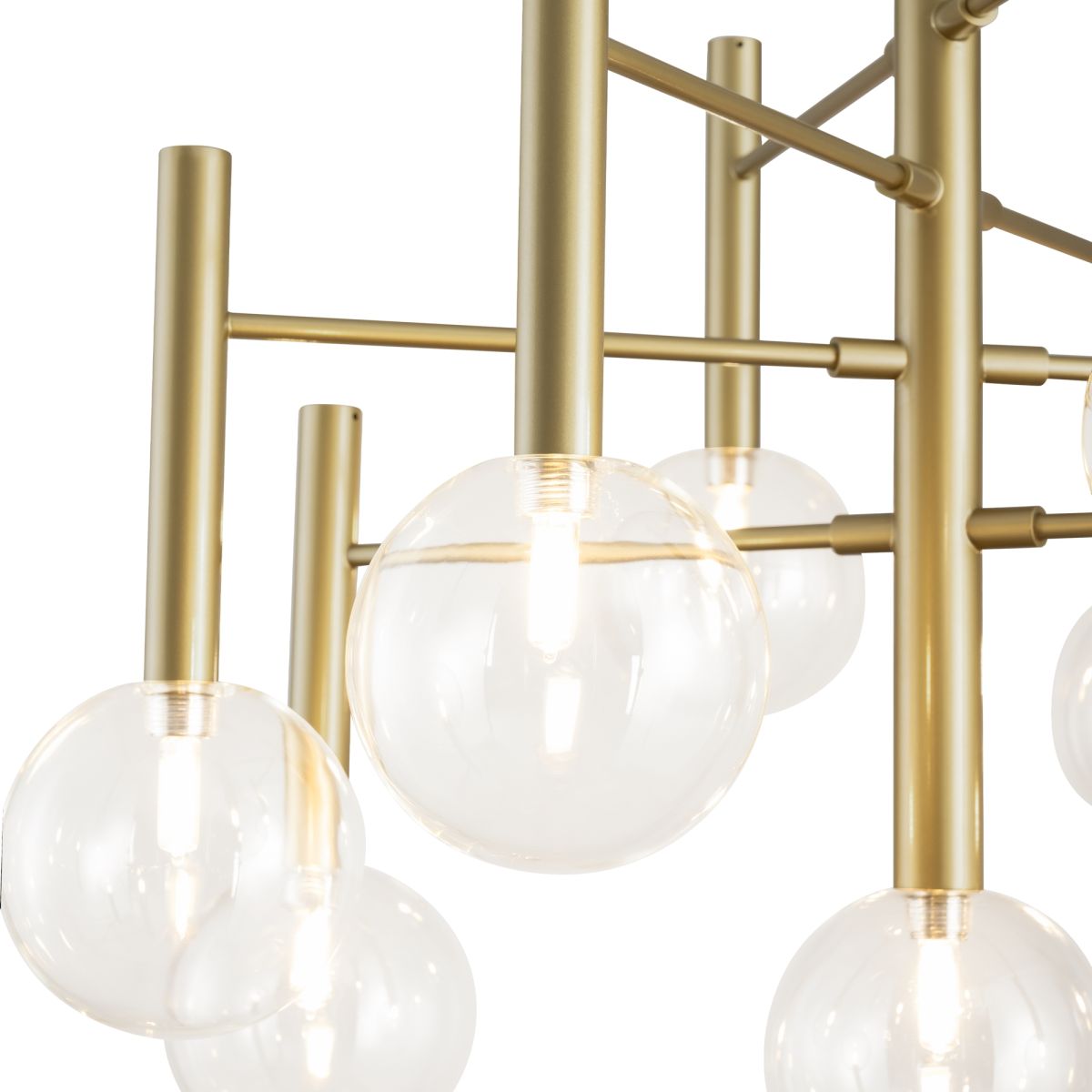 подвесная люстра freya luce fr5584cl-l45g