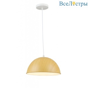 Подвесной светильник IMEX MD.5659-1-P-WT+WOOD