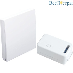 Выключатель одноклавишный беспроводной Feron Smart белый TM181 41126