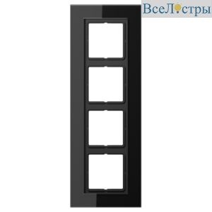 Рамка четырехместная Jung LSP984GLSW