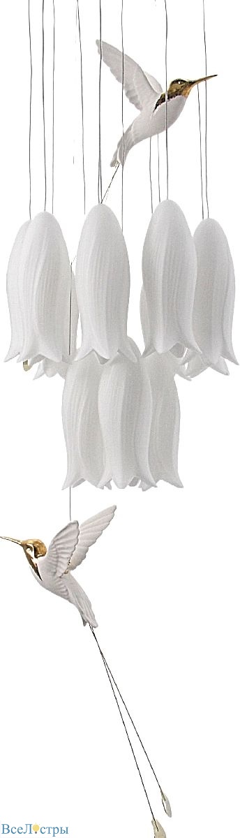 подвесная люстра mizi'en polly mz121830-12-280