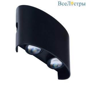 Настенный светодиодный светильник IMEX Cross IL.0014.0001-4 BK