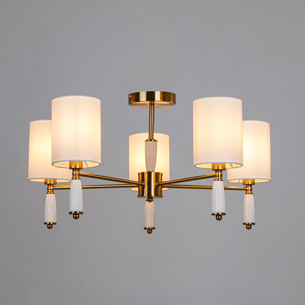 люстра на штанге arte lamp waverley a4102pl-5pb