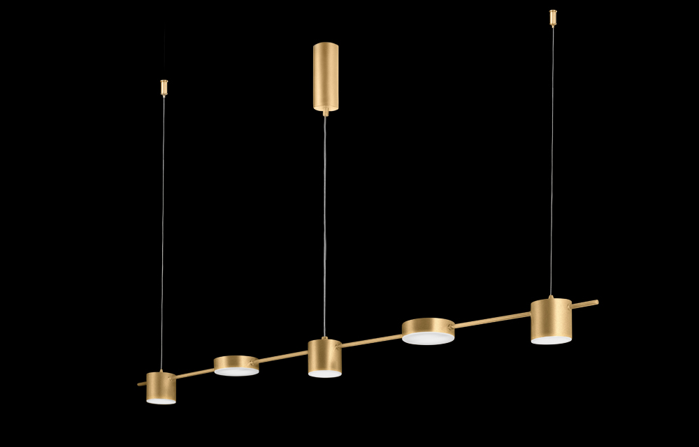 подвесной светильник crystal lux tristan tristan sp5 l1200 gold