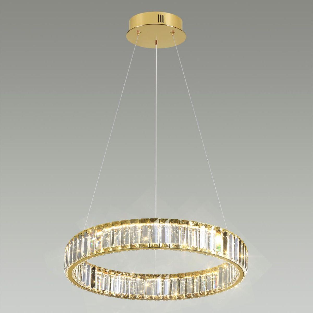 подвесной светодиодный светильник odeon light vekia 5015/30l