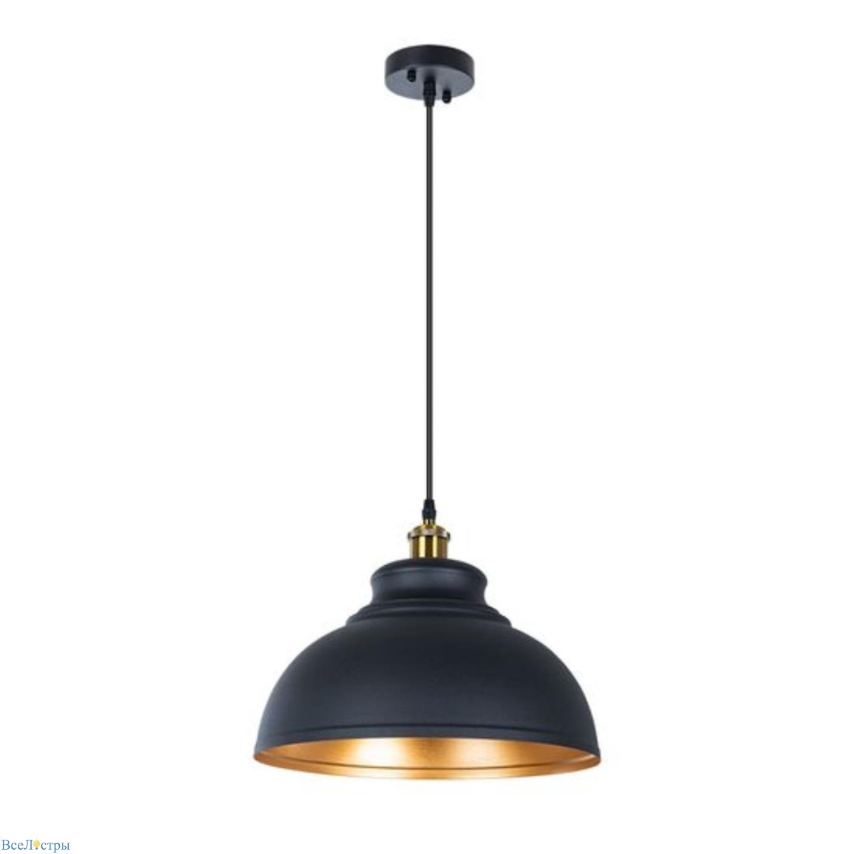 подвесной светильник arte lamp cappello a7039sp-1bk