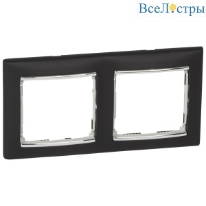 Рамка двухместная Legrand Valena Classic 696739
