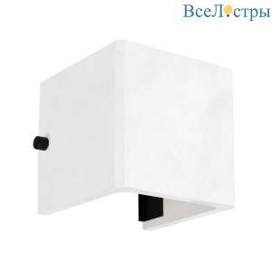 Уличный настенный светильник Arlight LGD-PERAN-WALL-S120x120-6W Warm3000 (WH, 0-80 deg, 230V) (IP65 Бетон) 058169