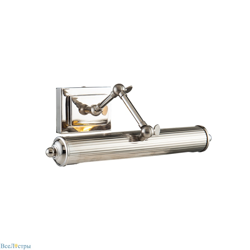 подсветка для картин delight collection luca km0919w-2 nickel