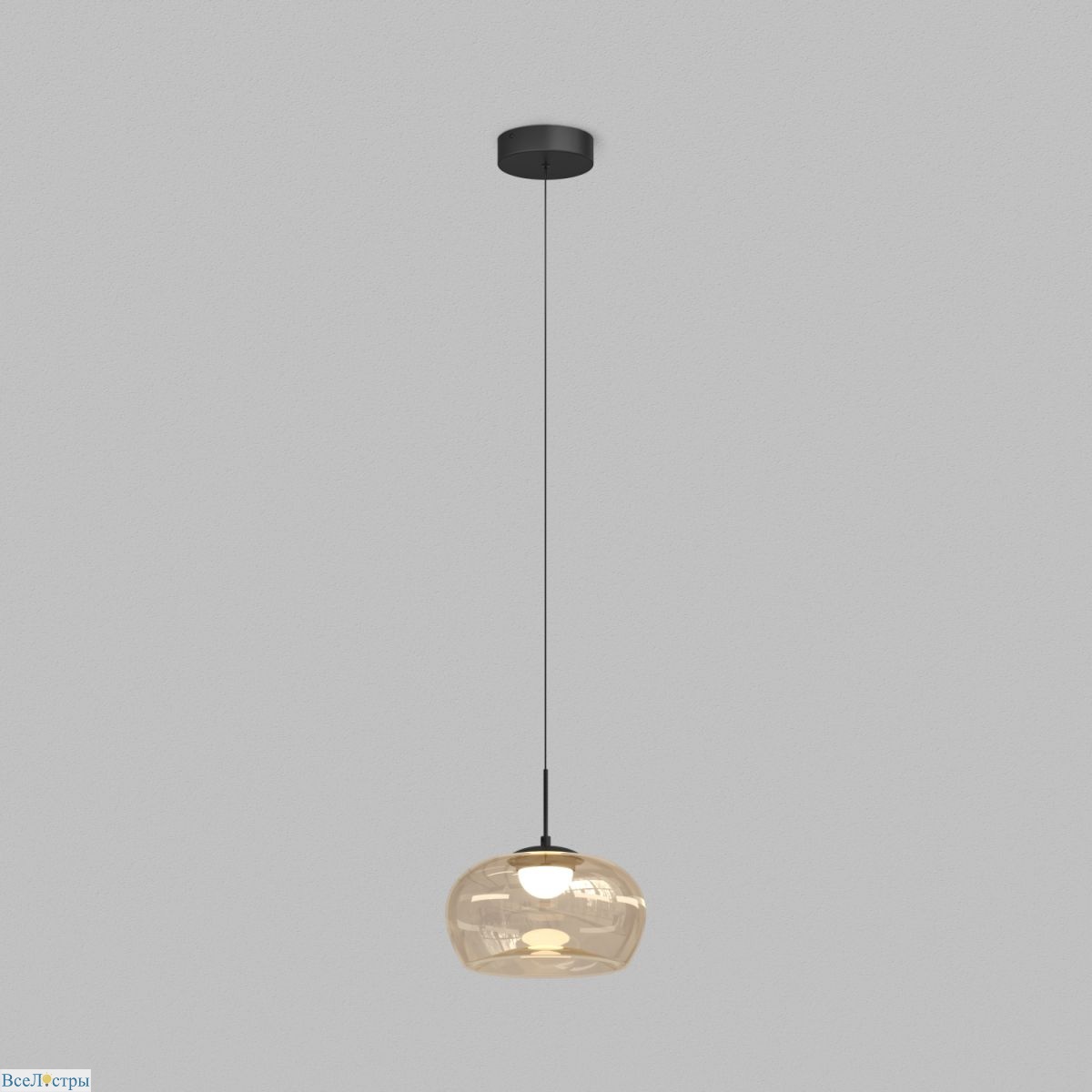 подвесной светильник denkirs floa dk6742-bk+am