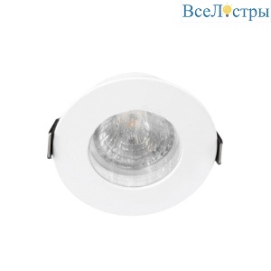 Встраиваемый светильник Crystal Lux CLT 045C1 WH IP44