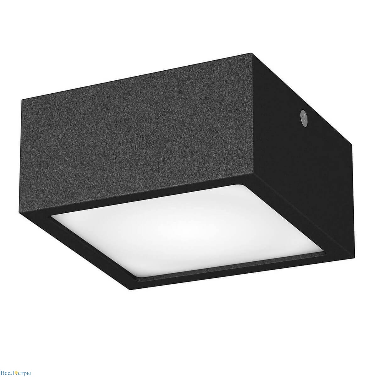 накладной светильник lightstar zolla quad led-sq 211927