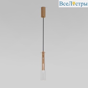 Подвесной светильник Eurosvet Swan 50254/1 LED латунь a063278