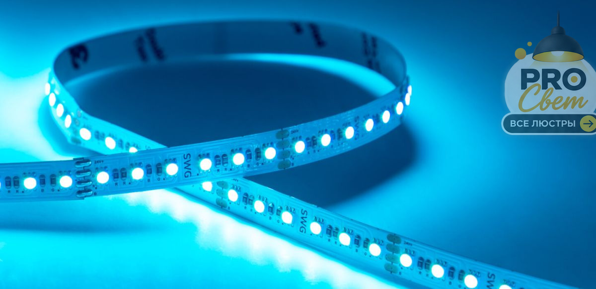 лента светодиодная swg standard swg2120-24-14.4-rgb-m 14,4 вт/м smd2835, 24в, ip20, rgb, 3м 00-00047399