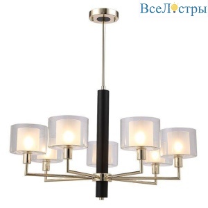 Подвесная люстра Crystal Lux Maestro SP-PL7 Gold