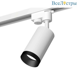 Комплект трекового светильника Ambrella light Track System XT6322061 SWH/PBK белый песок/черный полированный (A2520, C6322, N6131)