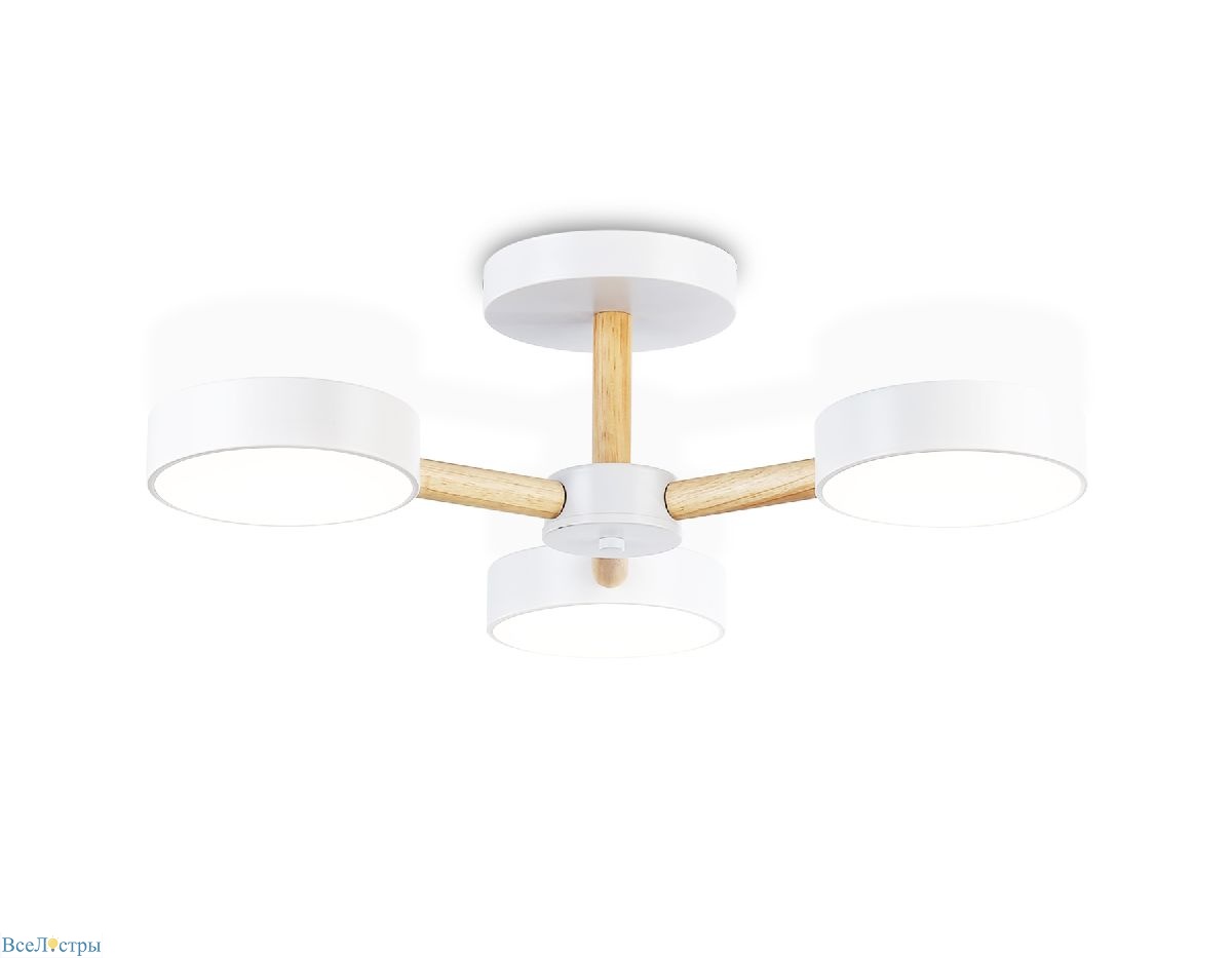 люстра на штанге ambrella light comfort linetech fl4821