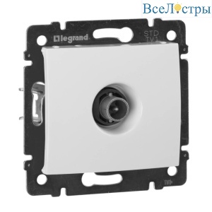 Розетка TV Legrand Valena Звезда белая 774429