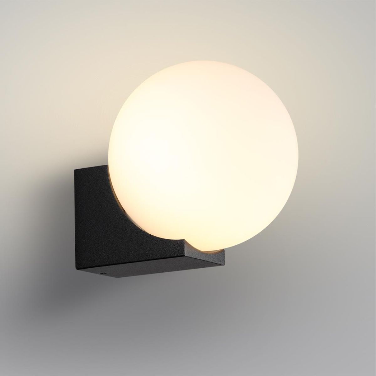 уличный настенный светильник odeon light nature viva 7124/1wa
