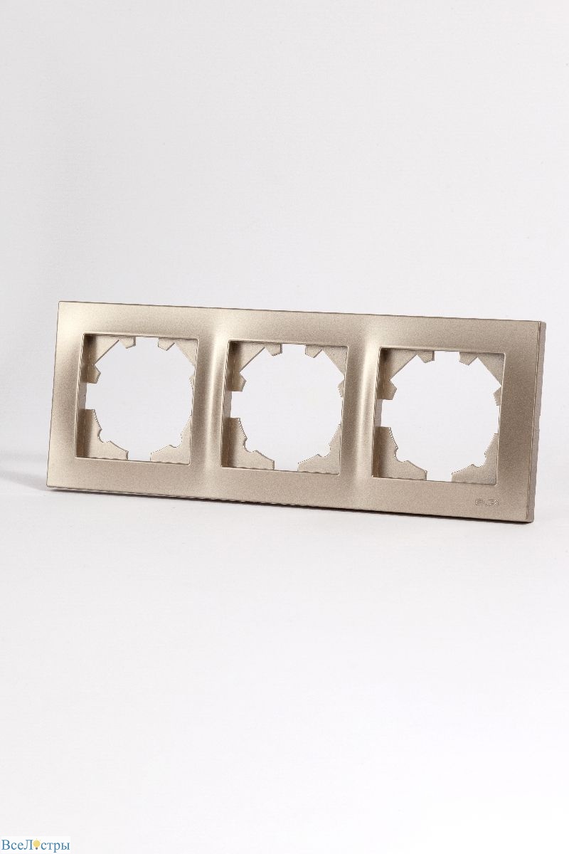 рамка трехместная elbi vega 510-011400-227