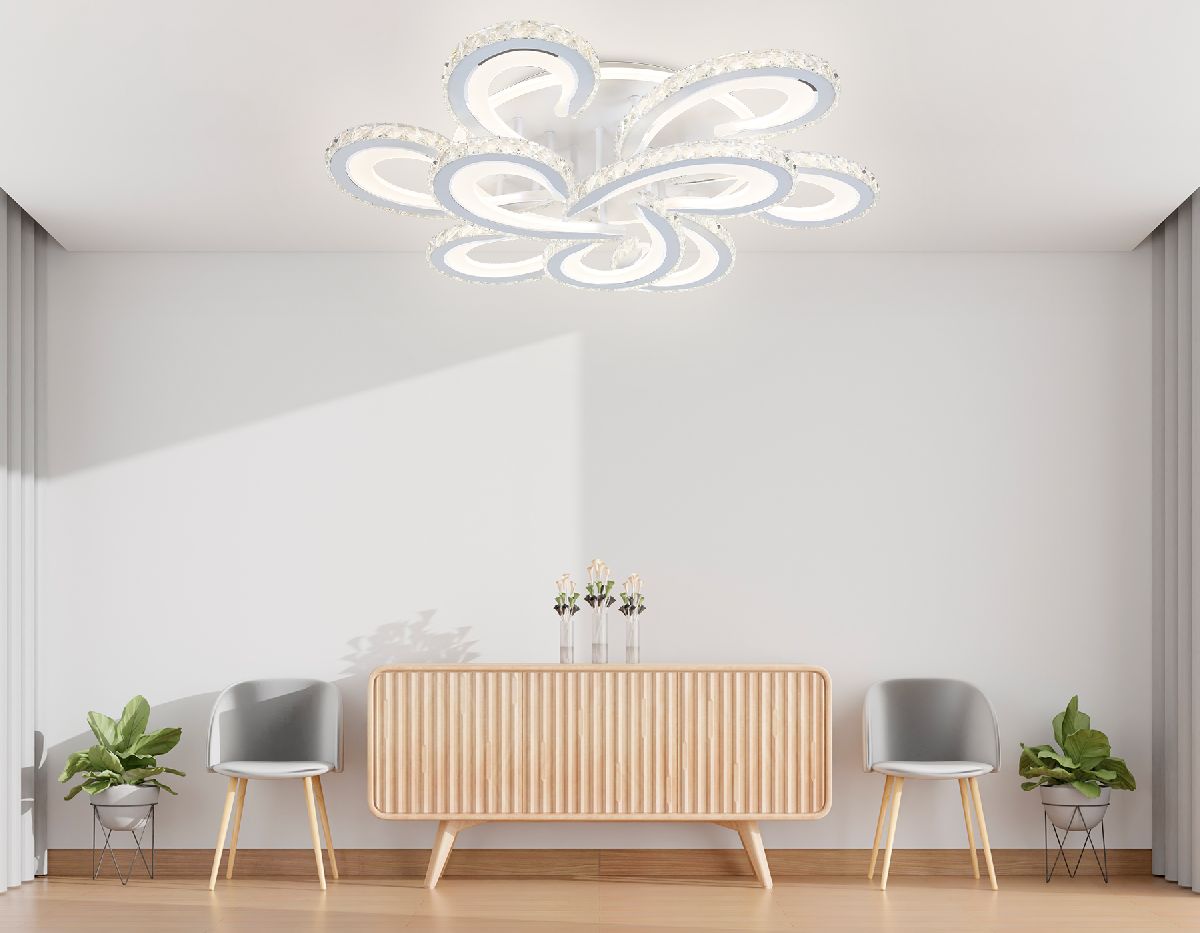 потолочная люстра ambrella light acrylica ice fa1704