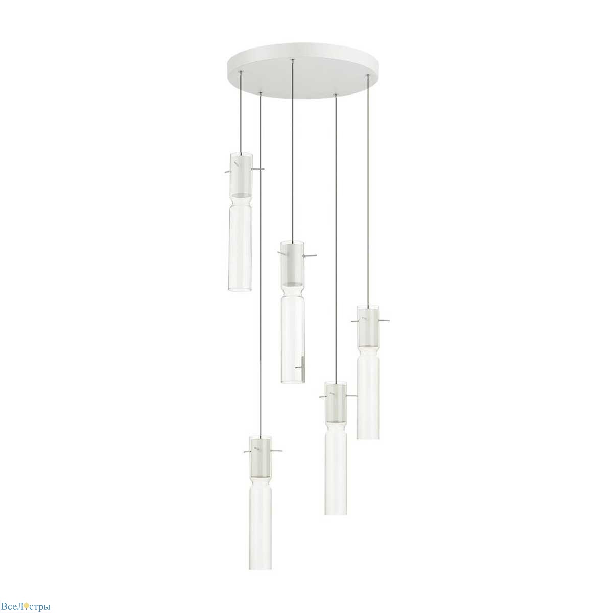 подвесная люстра odeon light scrow 5058/25lb