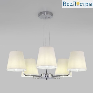 Подвесная люстра Eurosvet Amaretto 60155/5 хром a065002