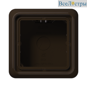 Коробка одноместная Jung CD581ABR