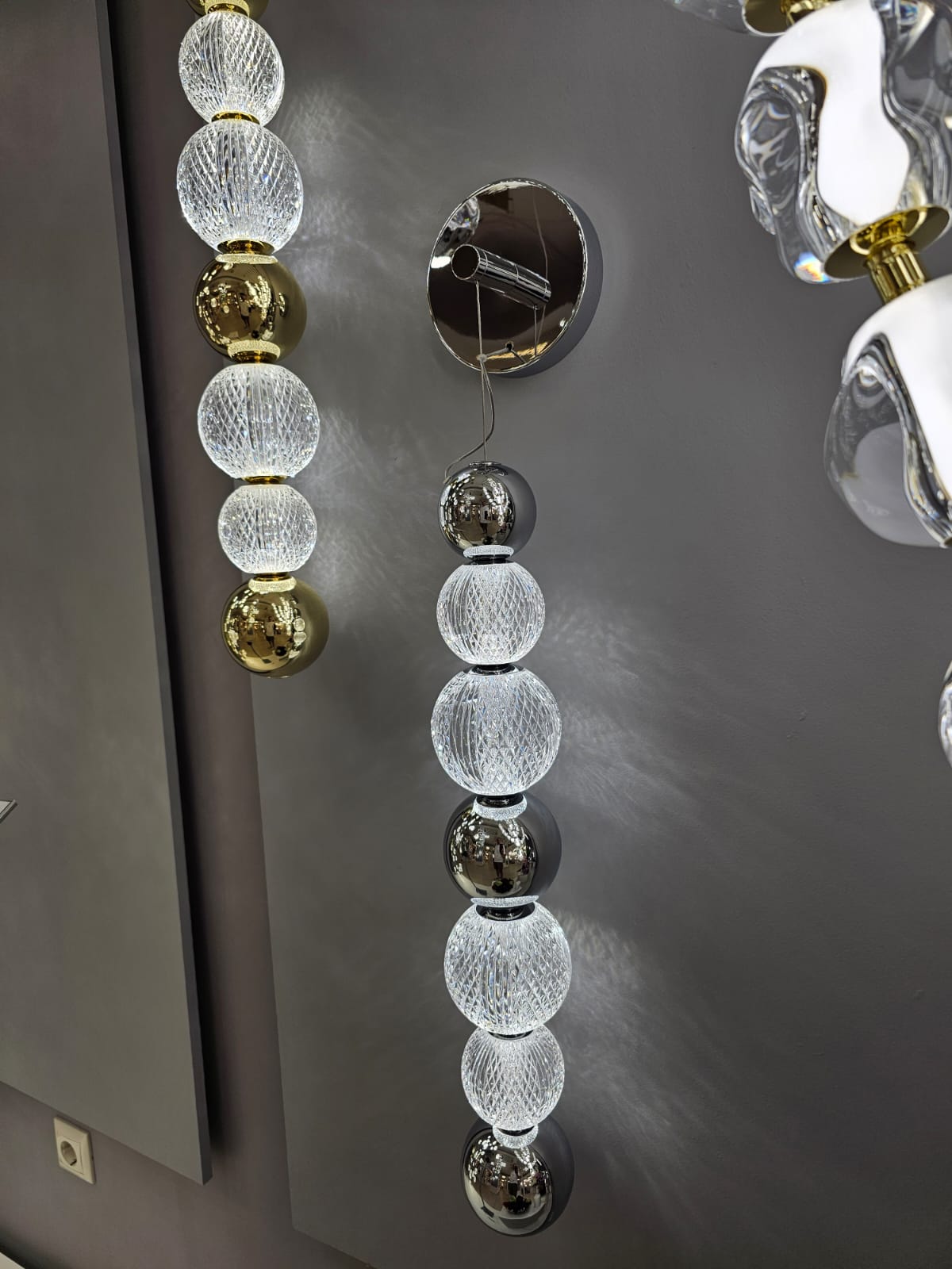 бра odeon light crystal 5007/7wl