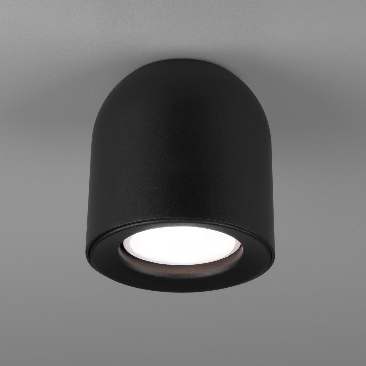 потолочный светильник elektrostandard ogma dln116 gu10 черный 4690389153358