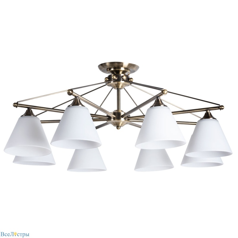 потолочная люстра arte lamp copter a3208pl-8ab
