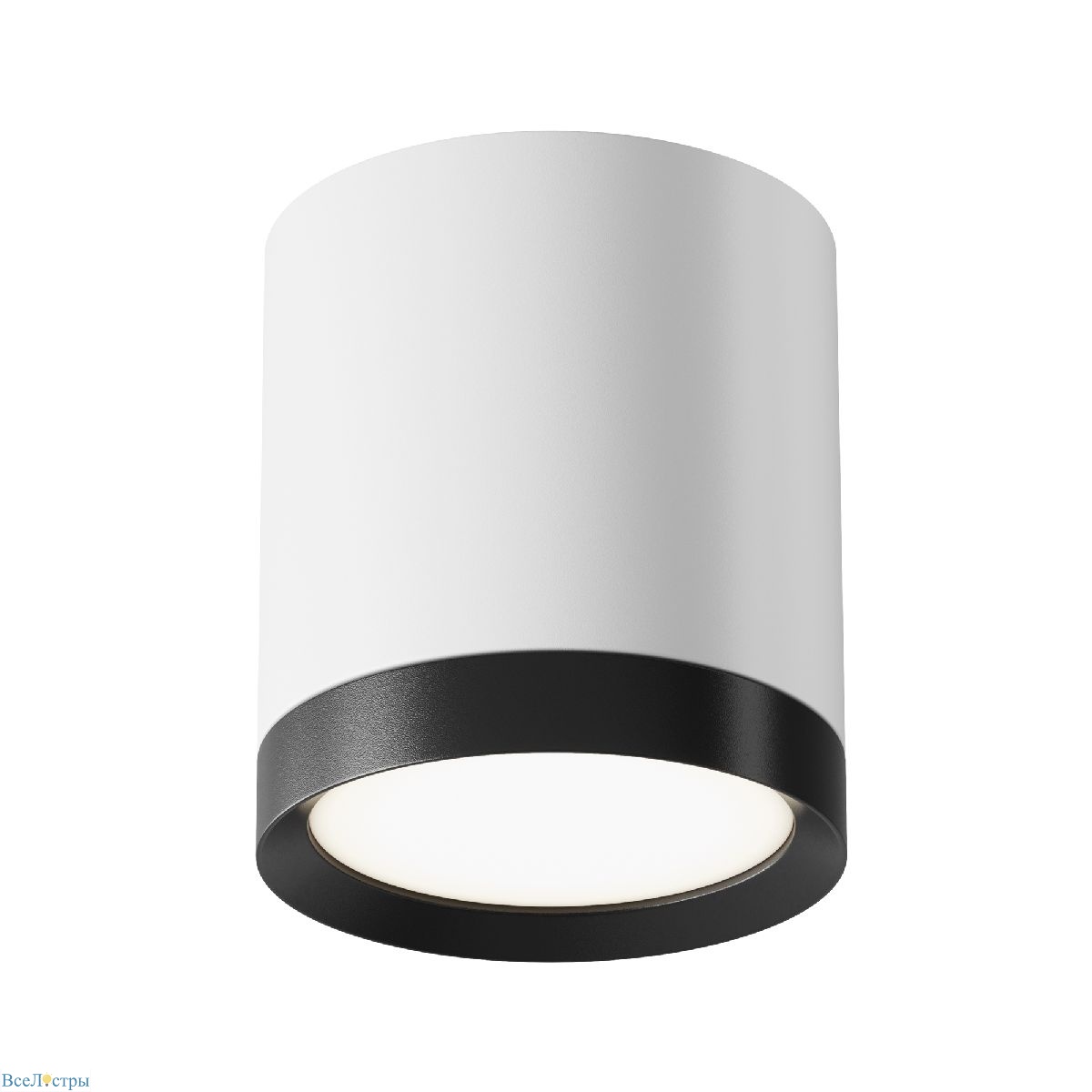 потолочный светильник maytoni technical hoop c086cm-gx53-mrd-wb