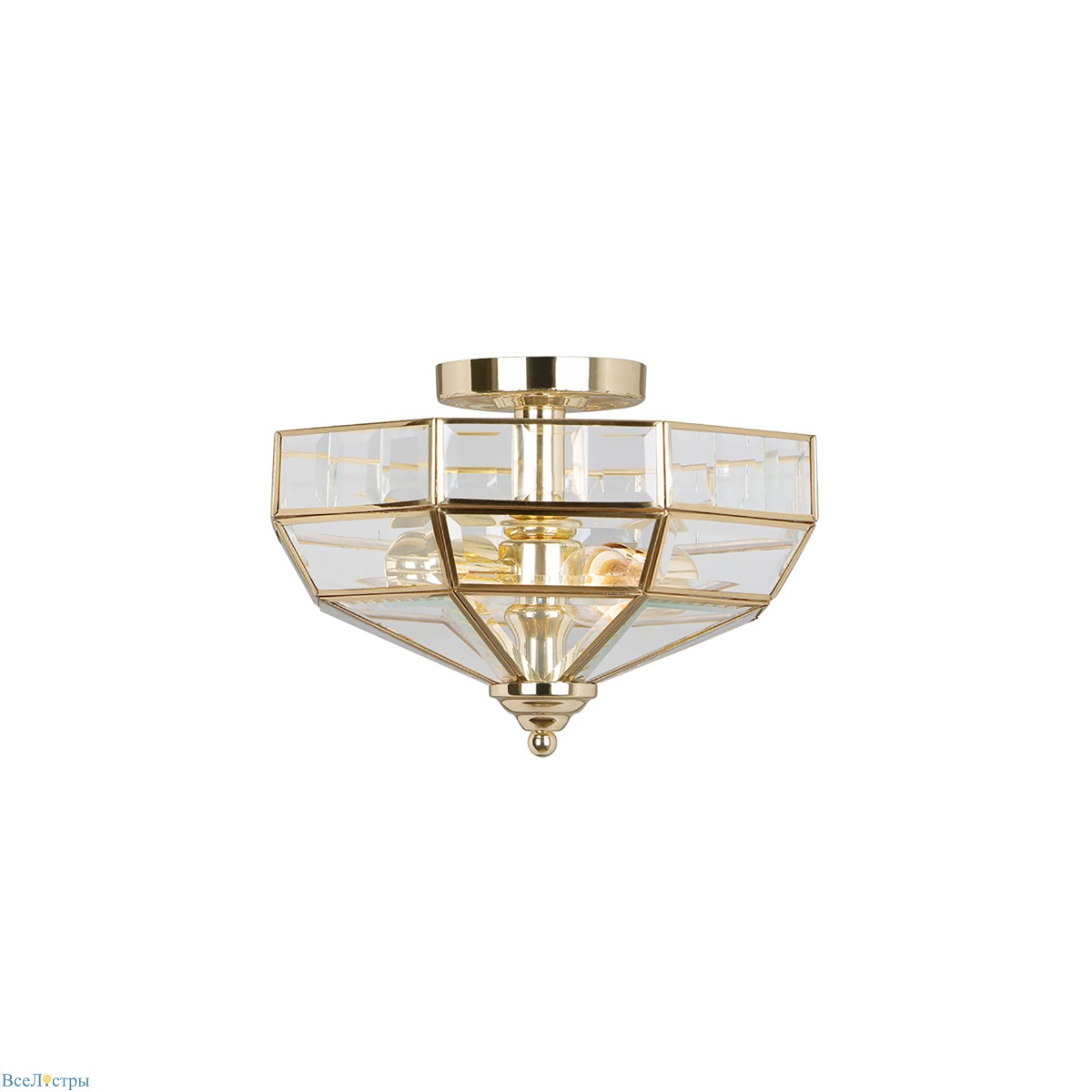 потолочный светильник elstead lighting old park old-park-pb