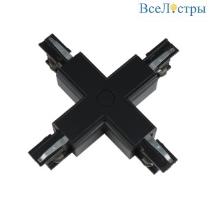Коннектор Uniel UBX-A41 BLACK 1 POLYBAG