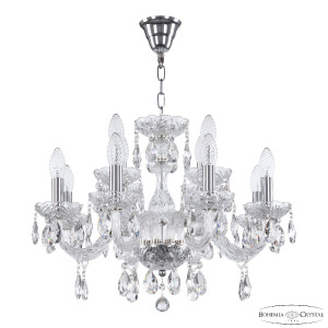 Подвесная люстра Bohemia Ivele Crystal 117/8+4/195 Ni