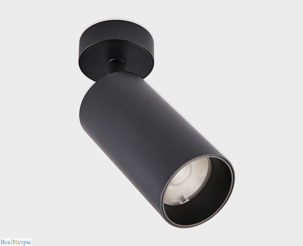 спот italline it02-018 black 3000k