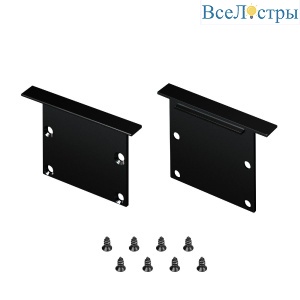 Заглушка Arlight LINIA49-F-S BLACK глухая 041881