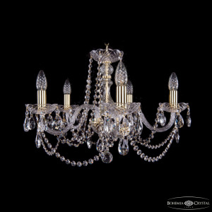 Подвесная люстра Bohemia Ivele Crystal 1402/5/195 G