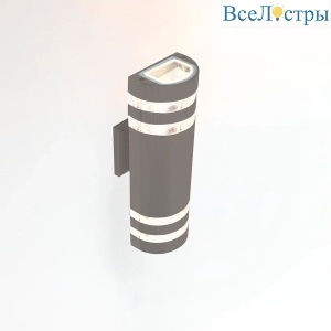 Уличный настенный светильник General Потис GWL-2MR16-GU10-R-IP65 662602