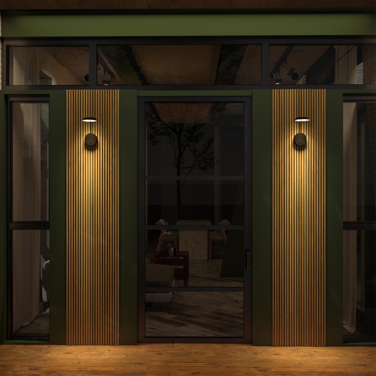 уличный настенный светильник novotech elegance street 359406